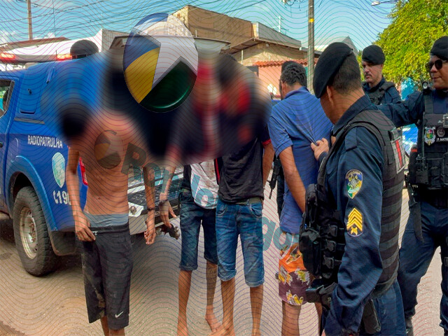 Polícia prende homem e apreende três adolescentes com bolsas de porções de maconha na zona sul