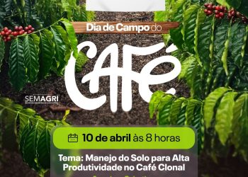 No dia 10 de abril, você tem um compromisso marcado com o conhecimento, a troca de experiências e o fortalecimento da produção de café da nossa região.