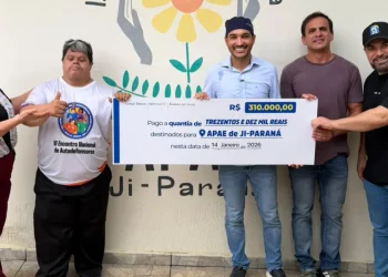 Dr. Fernando Máximo destina R$ 310 mil para a APAE de Ji-Paraná