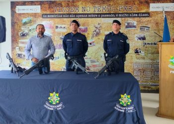 Laerte Gomes viabiliza armamentos à PM e reforça investimentos na segurança pública de Rondônia