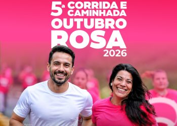A tradicional Corrida e Caminhada Outubro Rosa 2026 já tem data marcada! 