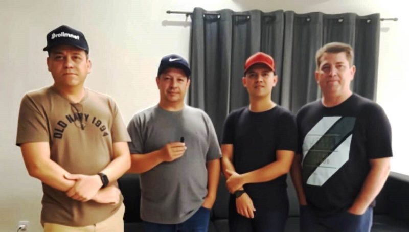 Quarteto Gileade visita redação do Correio do Vale durante passagem por Alvorada do Oeste, veja vídeo