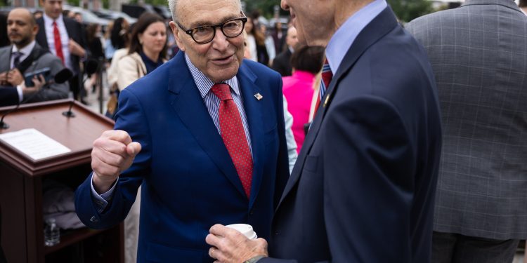 A sorte política dos democratas do Senado melhorou. “Isso não aconteceu por acidente”, diz Schumer.