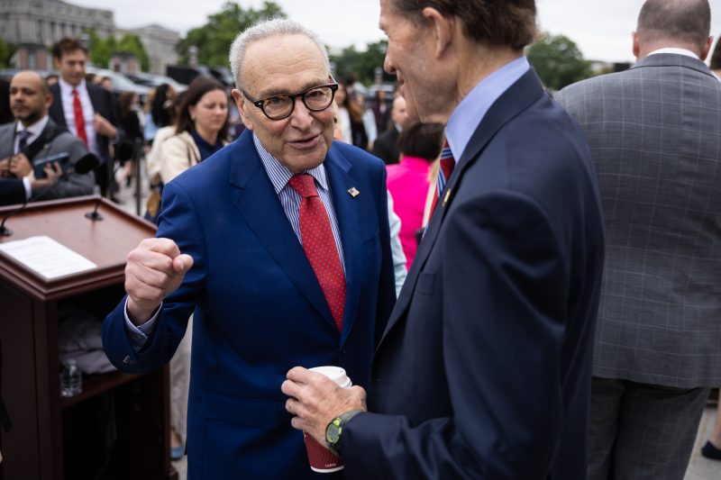 A sorte política dos democratas do Senado melhorou. “Isso não aconteceu por acidente”, diz Schumer.