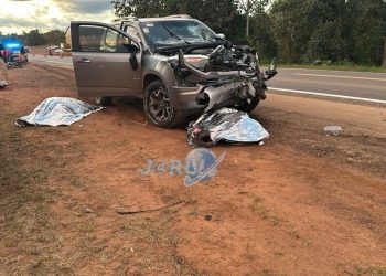 Jaru: Acidente grave na BR-364 deixa duas vítimas fatais