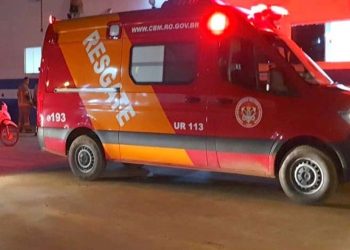 Acidente com vítimas mobilizadas Bombeiros, Polícia Militar e Perícia Técnica em Jaru