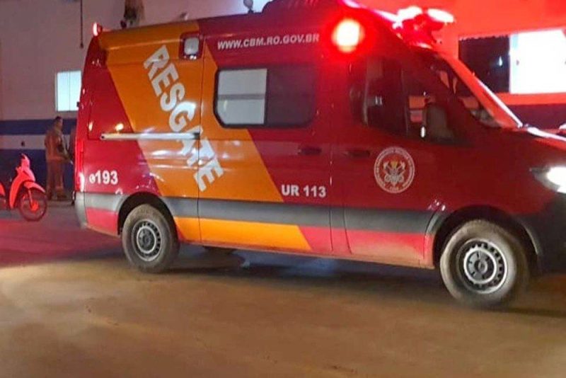 Acidente com vítimas mobilizadas Bombeiros, Polícia Militar e Perícia Técnica em Jaru