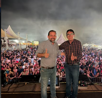 Laerte Gomes Participa  da Exponova, em Nova União