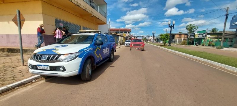 Colisão entre viatura e Mitsubishi L200 mobiliza equipes em Alvorada do Oeste