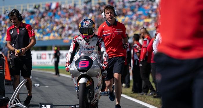 Hasil treinou Moto3 Jerman 2026 -21, Murid Marc Marquez Crash