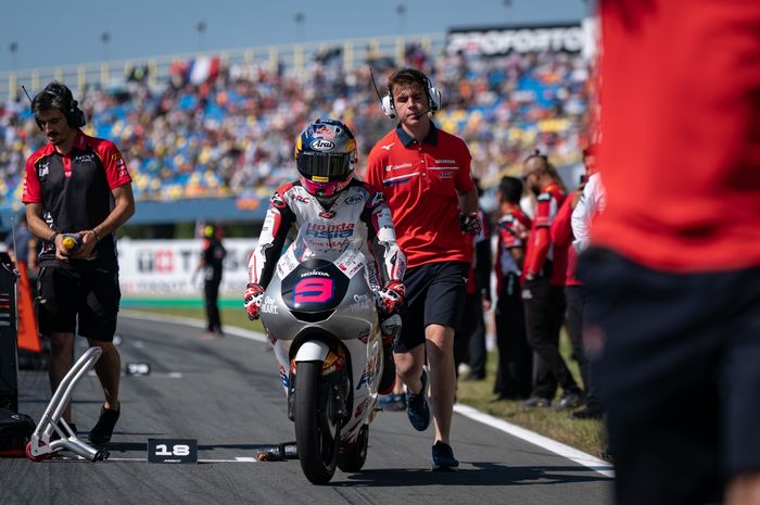 Hasil treinou Moto3 Jerman 2026 -21, Murid Marc Marquez Crash