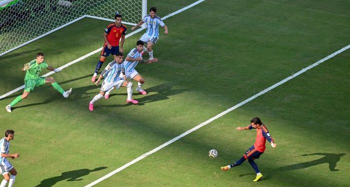 Gol Ferran Torres no Deja Vu 2014, Magisnya Supersub da Final Piala Dunia