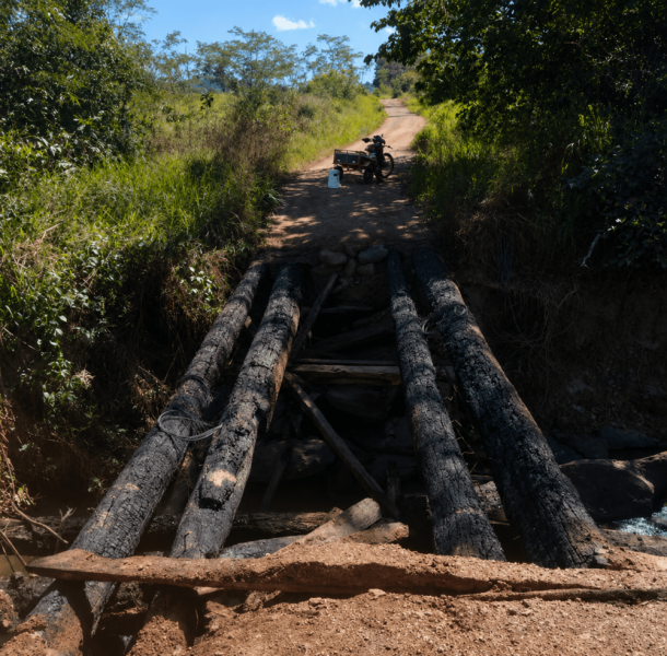 Pontes são incendiadas na zona rural do município de Governador Jorge Teixeira