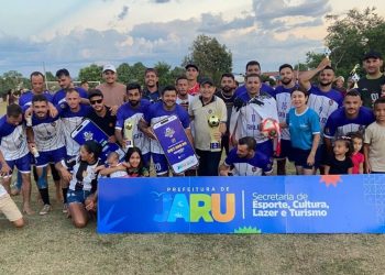 Prefeitura de Jaru realiza finais da Copa Rural de Tarilândia e premiou campeões da edição 2026