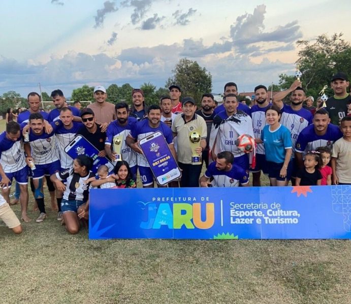 Prefeitura de Jaru realiza finais da Copa Rural de Tarilândia e premiou campeões da edição 2026