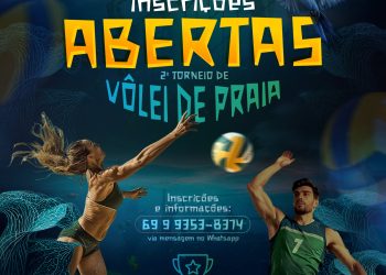O 2º Torneio de Vôlei de Praia Garota Cachoeira 2026 vem aí com muita energia, competição e aquela vibe que só Machadinho tem!