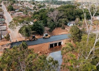 Prefeitura de Jaru conclui, em menos de dois meses, construção da nova galeria da rua Rio Grande do Norte