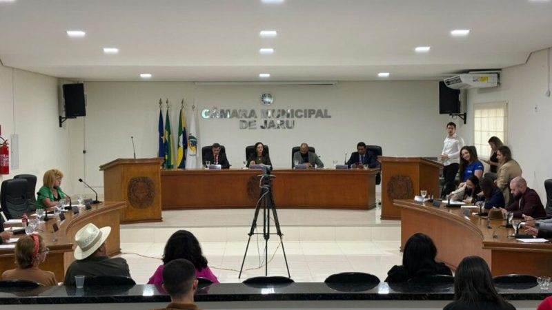 29ª Sessão Extraordinária aprova projetos voltados à organização administrativa de Jaru