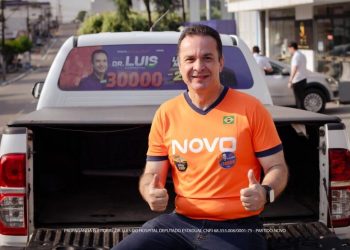 Dr. Luís do Hospital inicia campanha à reeleição com adesivaço em Jaru