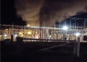 Explosão seguida de incêndio atinge estação da Eletronorte em Vilhena, veja vídeo