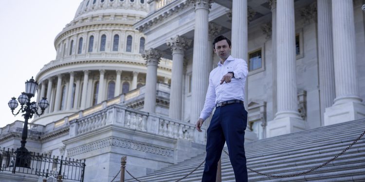 Ossoff presses GOP opponent Mike Collins on House Ethics probe