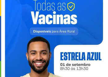 Vacinação nos distritos e na área rural!