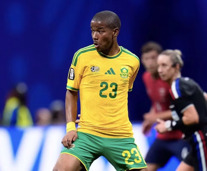Morre Jayden Adams, jogador da África do Sul que disputou a Copa do Mundo de 2026