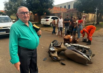 Jaru: Motociclista fica ferido em cruzamentos e moradores cobram implantação de lombada