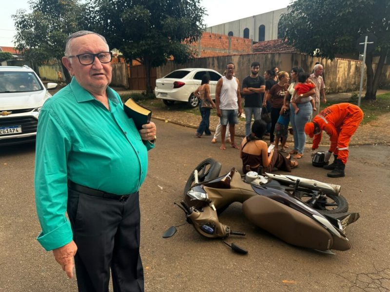 Jaru: Motociclista fica ferido em cruzamentos e moradores cobram implantação de lombada