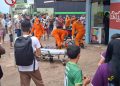 Jaru: mulher cai de segundo andar e é socorrida pelo Corpo de Bombeiros