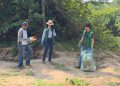 Prefeitura de Jaru realiza ação de limpeza e plantio de árvores às margens do Rio Jaru