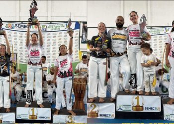 Atletas de Jaru conquistam três pódios no campeonato de capoeira em Alta Floresta d’Oeste
