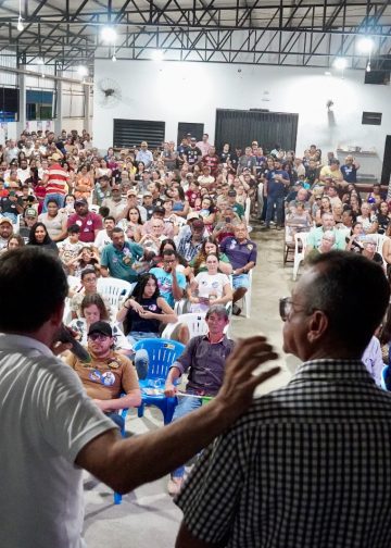 Vale do Paraíso reforça apoio à caminhada de Laerte Gomes