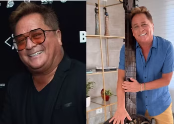 Leonardo aparece mais magro após 27 dias sem álcool; veja o antes e depois