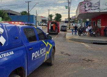 Jaru: Motociclista fica ferido após colisão entre duas motos