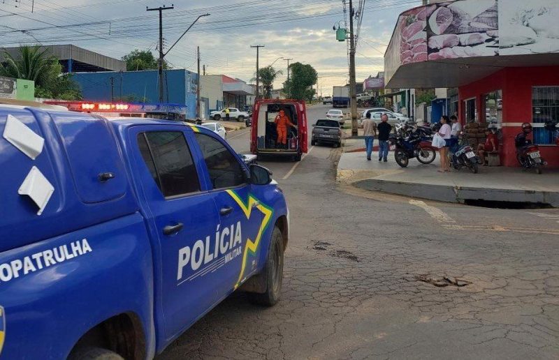 Jaru: Motociclista fica ferido após colisão entre duas motos