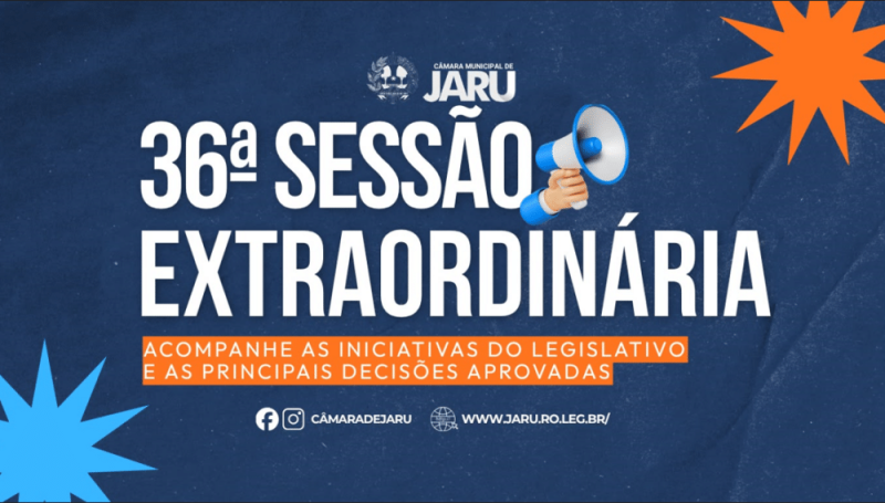 Câmara de Jaru aprova recursos para novas salas de aula e obra de condução no Jardim Novo Estado