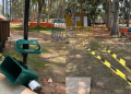Parque recém-reformado é interditado após atos de vandalismo em Porto Velho