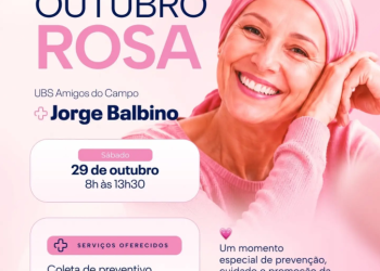Outubro Rosa: cuidar da saúde é um ato de amor!