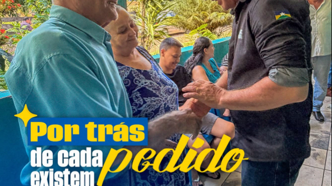 Ouvindo as pessoas, transformando demandas em ações! Deputado Ezequiel Neiva