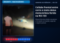 URGENTE | MACHADINHO: Colisão frontal entre carro e moto deixa motociclista ferido na RO-133