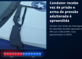 URGENTE | MACHADINHO: Homem com sinais de embriaguez recebe voz de prisão e tem arma de pressão adulterada apreendida em operação