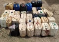 PF apreende cerca de mil litros de combustível em porto clandestino em Guajará-Mirim